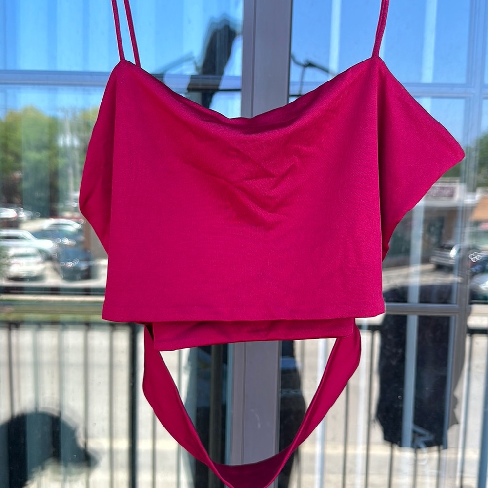 Red going out tank